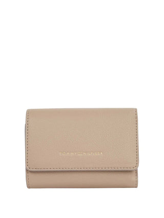 WOMEN'S WALLET - TOMMY HILFIGER TAUPE - AW0AW17477