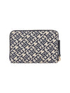 WOMEN'S WALLET - TOMMY HILFIGER BLUE - AW0AW17479 4