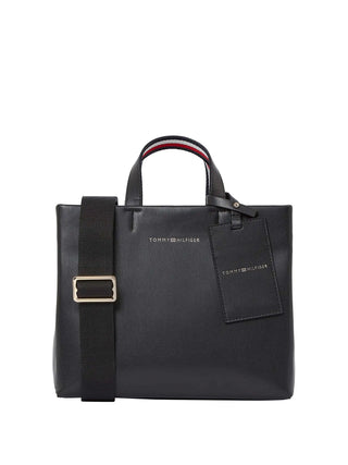 WOMEN'S SHOULDER BAG - TOMMY HILFIGER BLACK - AW0AW17508 1