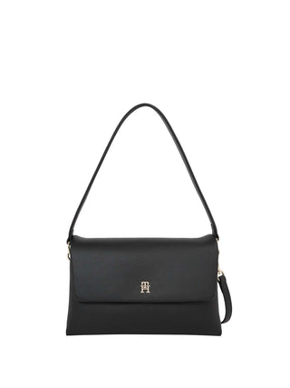 WOMEN'S HANDBAG - TOMMY HILFIGER BLACK - AW0AW17695