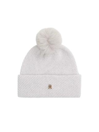 WOMEN'S HAT - TOMMY HILFIGER GREY - AW0AW17855