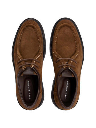 MEN'S LACE-UP SHOES - TOMMY HILFIGER BROWN - FM0FM05589 4