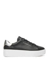 WOMEN'S SNEAKERS - TOMMY HILFIGER BLACK-SILVER - FW0FW08756 1