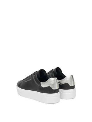 WOMEN'S SNEAKERS - TOMMY HILFIGER BLACK-SILVER - FW0FW08756 3