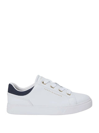 WOMEN'S SNEAKERS - TOMMY HILFIGER WHITE-BLUE - FW0FW08816 1