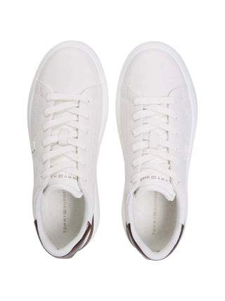 WOMEN'S SNEAKERS - TOMMY HILFIGER WHITE - FW0FW08817 4