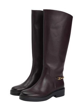 WOMEN'S BOOTS - TOMMY HILFIGER BROWN - FW0FW08863 2
