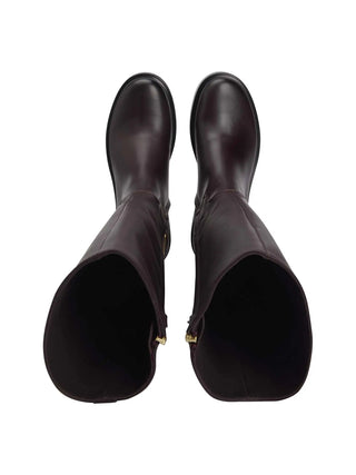 WOMEN'S BOOTS - TOMMY HILFIGER BROWN - FW0FW08863 4