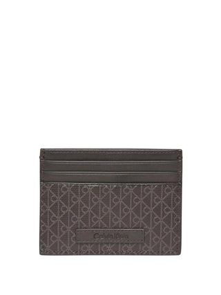 MEN'S WALLET - CALVIN KLEIN BROWN - LV04D1083G
