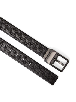 MEN'S BELT - CALVIN KLEIN BLACK-BLACK - LV04D7011G 3