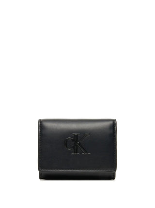 WOMEN'S WALLET - CALVIN KLEIN BLACK - LV04F1047G
