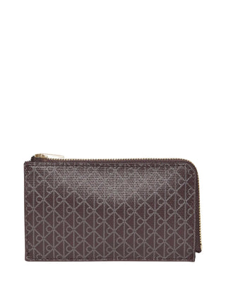 WOMEN'S WALLET - CALVIN KLEIN BROWN - LV04F1084G