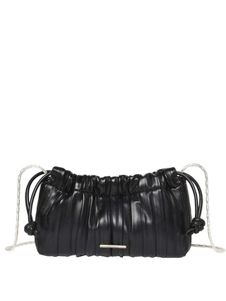 WOMEN'S SHOULDER BAG - CALVIN KLEIN BLACK - LV04F3077G