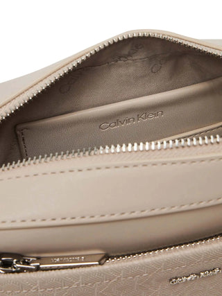 WOMEN'S SHOULDER BAG - CALVIN KLEIN OFF-WHITE - LV04F3080G 3