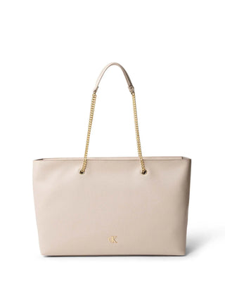WOMEN'S TOTE - CALVIN KLEIN OFF-WHITE - LV04F3204G