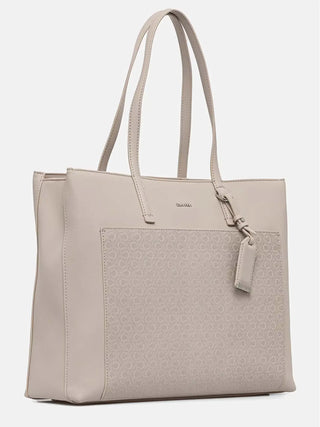 WOMEN'S SHOULDER BAG - CALVIN KLEIN OFF-WHITE - LV04F3225G 2