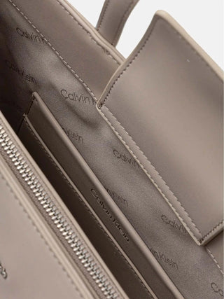 WOMEN'S SHOULDER BAG - CALVIN KLEIN OFF-WHITE - LV04F3225G 3