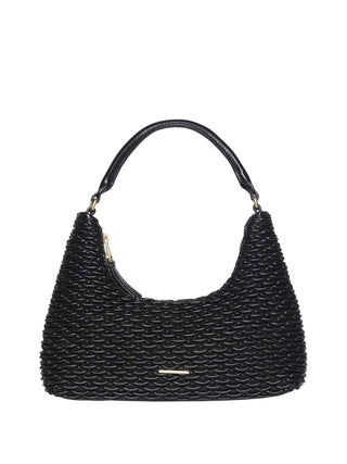 WOMEN'S SHOULDER BAG - CALVIN KLEIN BLACK - LV04F3293G