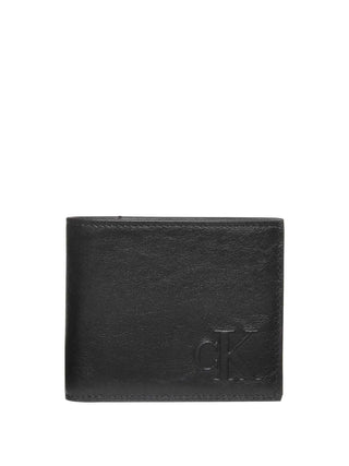 MEN'S WALLET - CALVIN KLEIN BLACK - LV04G1071G