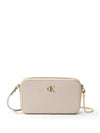 WOMEN'S SHOULDER BAG - CALVIN KLEIN OFF-WHITE - LV04K1086G 1