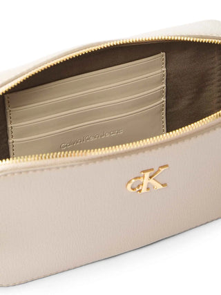 WOMEN'S SHOULDER BAG - CALVIN KLEIN OFF-WHITE - LV04K1086G 3