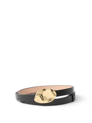 WOMEN'S BELT - CALVIN KLEIN BLACK - LV04K7020G
