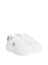WOMEN'S SNEAKERS - CALVIN KLEIN WHITE-BLACK - YW0YW01878 2