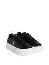 WOMEN'S SNEAKERS - CALVIN KLEIN BLACK-WHITE - YW0YW01878 2