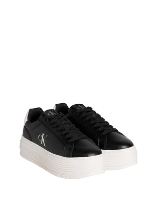 WOMEN'S SNEAKERS - CALVIN KLEIN BLACK-WHITE - YW0YW01878 2