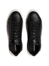 WOMEN'S SNEAKERS - CALVIN KLEIN BLACK-WHITE - YW0YW01878 4