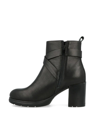 WOMEN'S ANKLE BOOTS - BLACK IMPRONTE - IL52520A 4