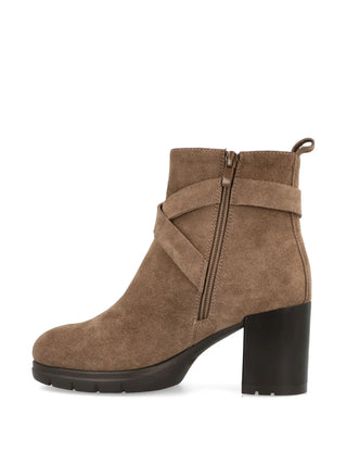 WOMEN'S ANKLE BOOTS - IMPRONTE TAUPE - IL52521A 4