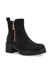 WOMEN'S ANKLE BOOTS - BLACK JEEP - JL52573A 2