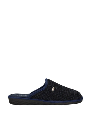 MEN'S SLIPPER - RIPOSELLA BLUE - DAVID I MB00BX