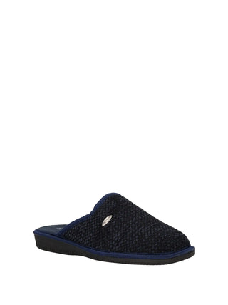 MEN'S SLIPPER - RIPOSELLA BLUE - DAVID I MB00BX 2