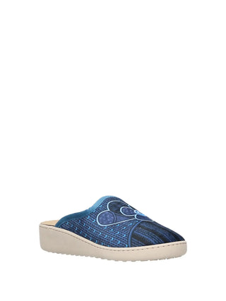 WOMEN'S SLIPPER - RIPOSELLA BLUE - GIULIA I WB02BX 2