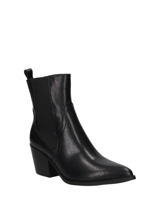 WOMEN'S ANKLE BOOTS - SARA LOPEZ BLACK - SL52TR 300P 2