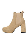 WOMEN'S ANKLE BOOTS - SARA LOPEZ CAMEL - SL52TR 304P1 4
