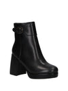 WOMEN'S ANKLE BOOTS - SARA LOPEZ BLACK - SL52TR 305P 2