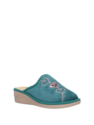 WOMEN'S SLIPPER - RIPOSELLA GREEN - STELLA I WB04BX 2