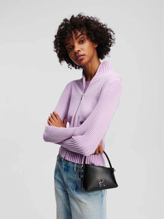 WOMEN'S HANDBAG - KARL LAGERFELD BLACK - A3W30289 5