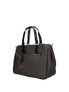 WOMEN'S HANDBAG - BLACK LUMBERJACK - LKP04WBA0902 2
