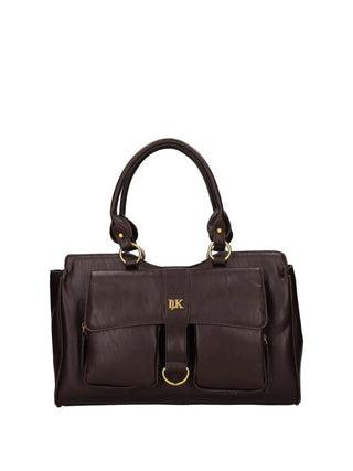 WOMEN'S HANDBAG - LUMBERJACK DARK BROWN - LKP04WBA1002 1