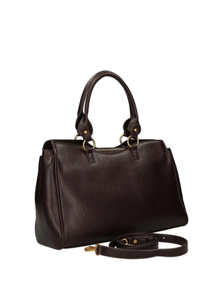 WOMEN'S HANDBAG - LUMBERJACK DARK BROWN - LKP04WBA1002 3