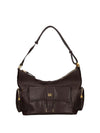 WOMEN'S SHOULDER BAG - LUMBERJACK DARK BROWN - LKP04WBA1003 1