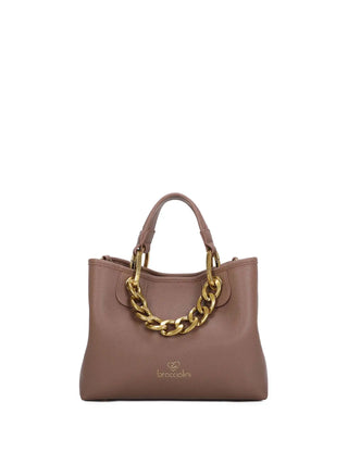 WOMEN'S HANDBAG - BRACCIALINI BROWN - B18531-YY