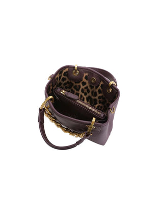 WOMEN'S HANDBAG - BRACCIALINI BORDEAUX - B18533-YY 3