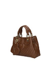 WOMEN'S HANDBAG - BRACCIALINI BROWN - B18553-YY 2