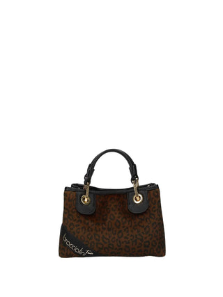 WOMEN'S HANDBAG - BRACCIALINI BROWN - B18573-YY