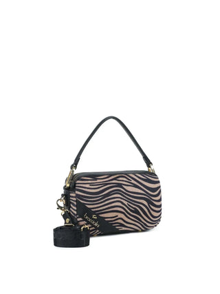 WOMEN'S SHOULDER BAG - BRACCIALINI BLACK-WHITE - B18631-YY 2